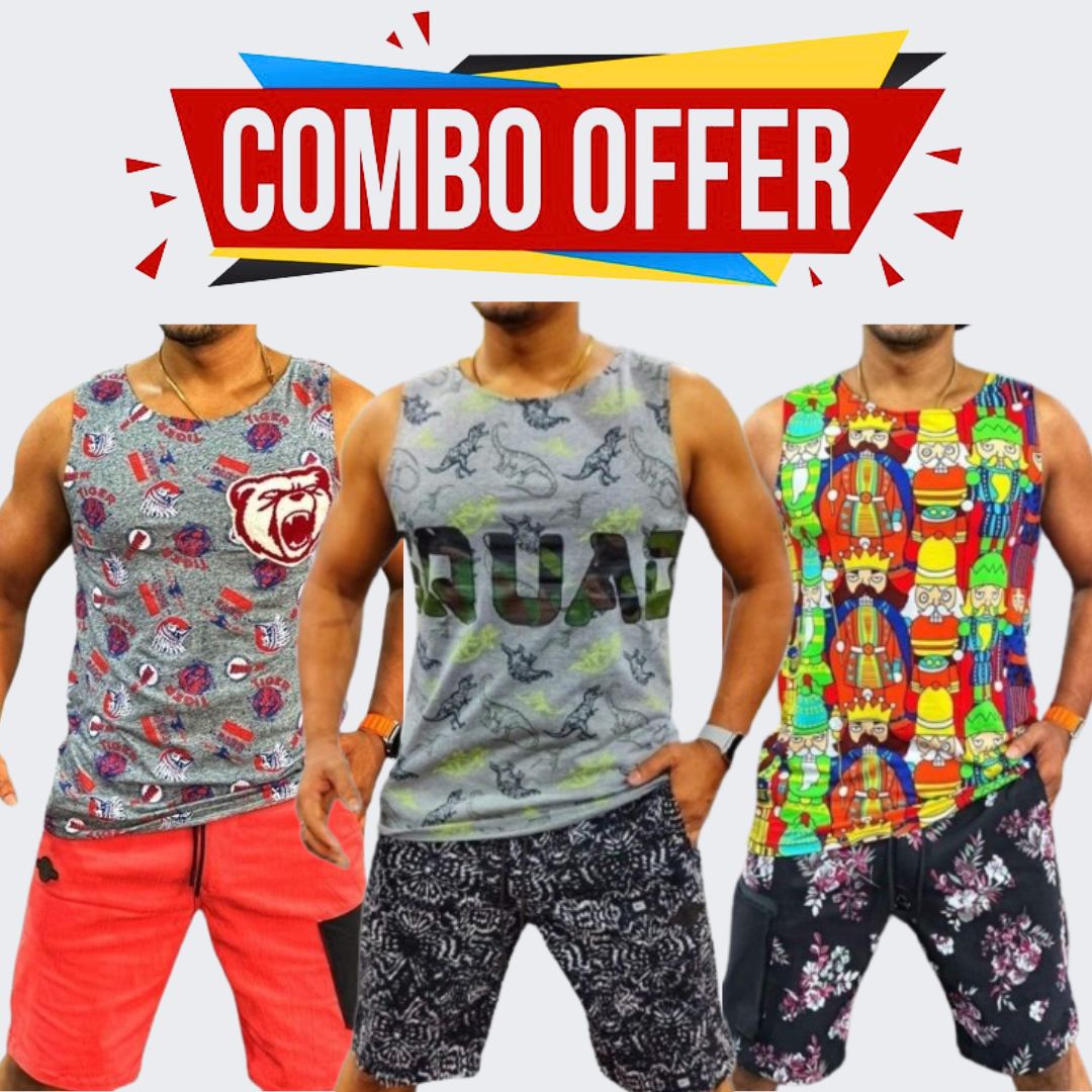 Combo Fitness T-shirt for Men