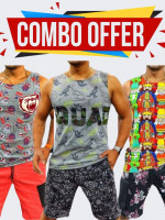 Combo Fitness T-shirt for Men