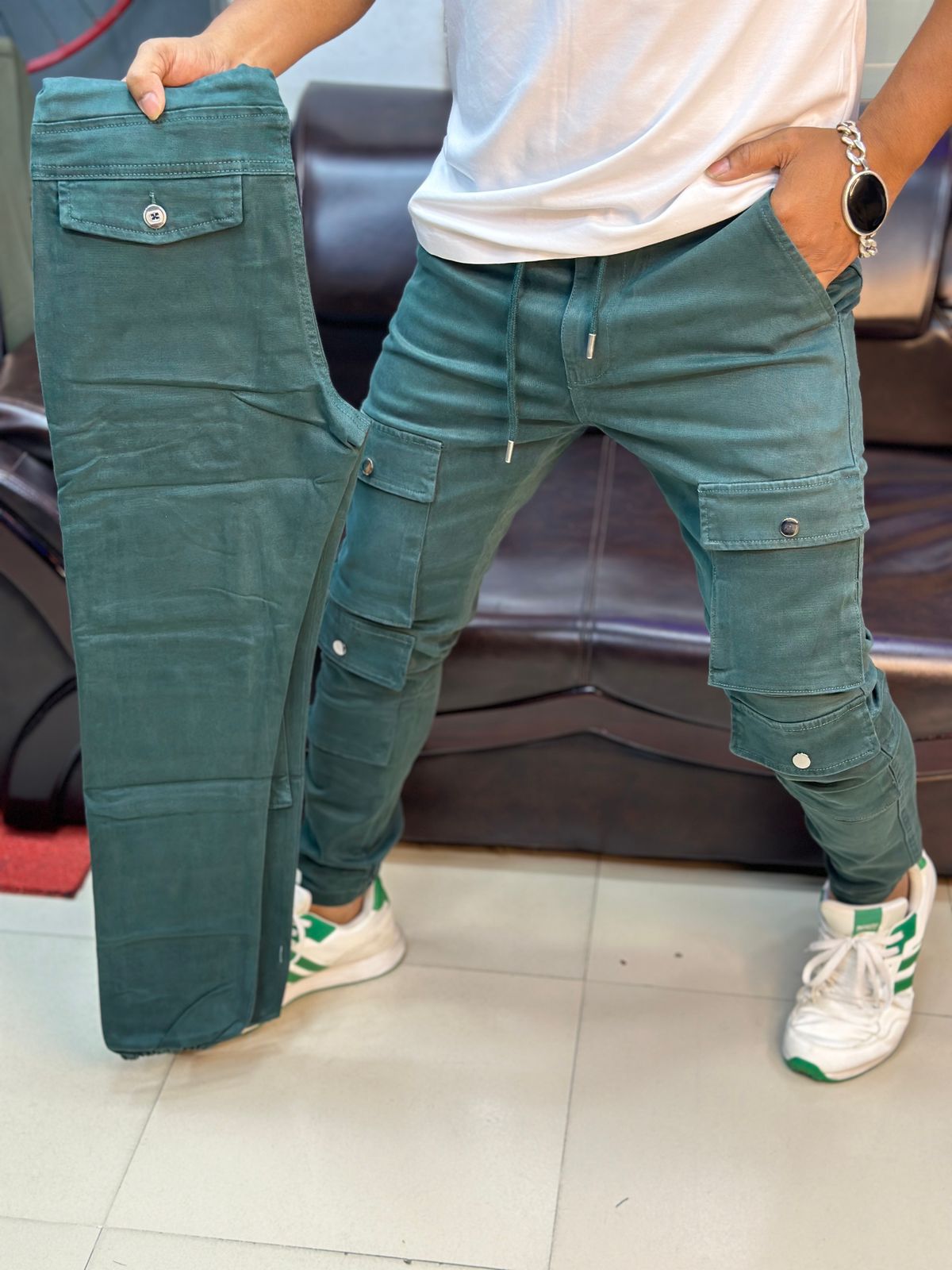 Six Pocket Mobile Pants for Men