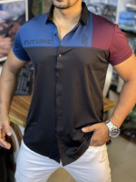 Spandex Half Sleeve Luxury Shirt