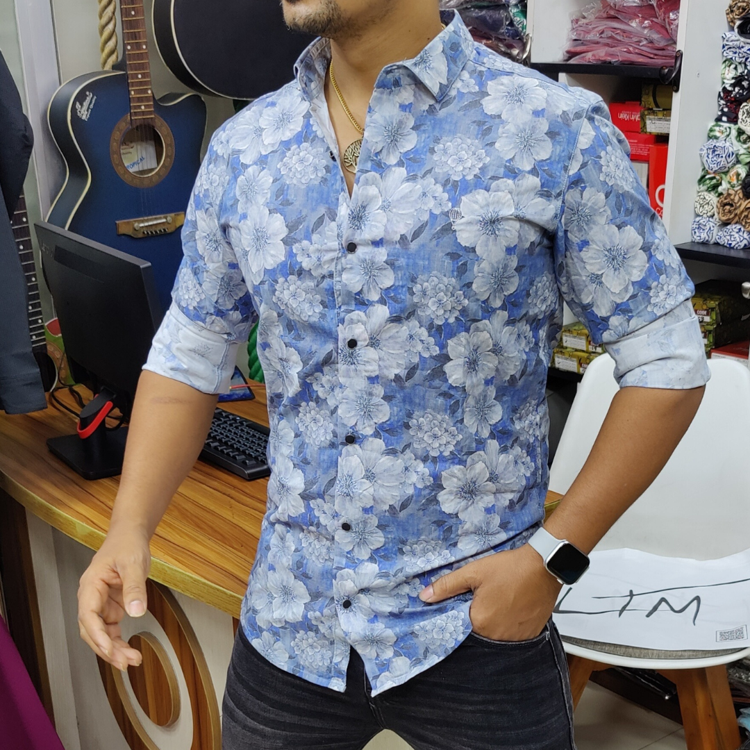 Men’s Printed Full Sleeve shirt