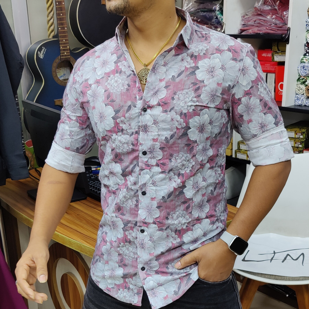 Men’s Printed Full Sleeve shirt