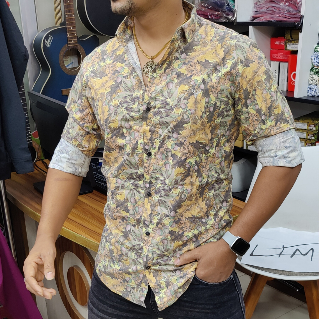 Men’s Printed Full Sleeve shirt