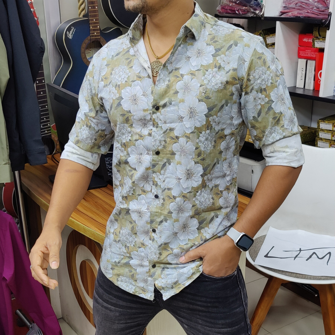 Men’s Printed Full Sleeve shirt