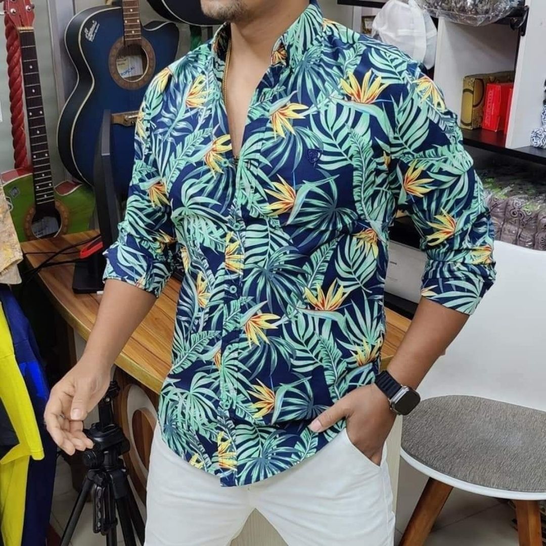 Men's Stylish Full Printed Shirt