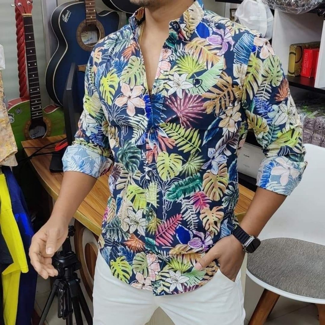 Men's Stylish Full Printed Shirt