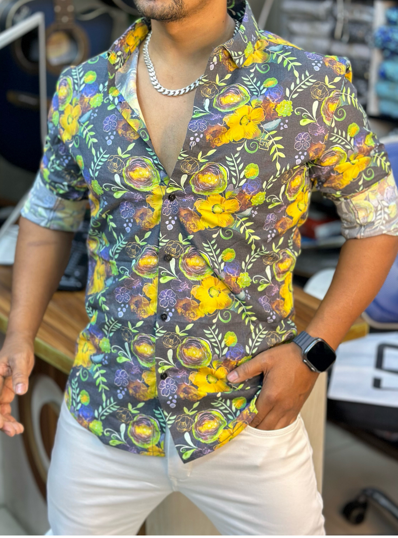 Men’s Printed Full Sleeve shirt
