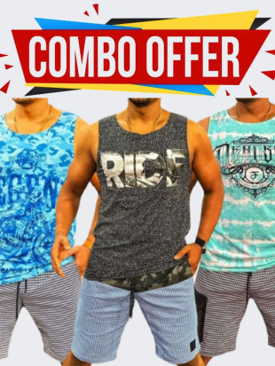 Combo Fitness T-shirt for Men
