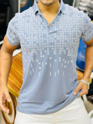 Men's Luxury Stone Polo Shirt