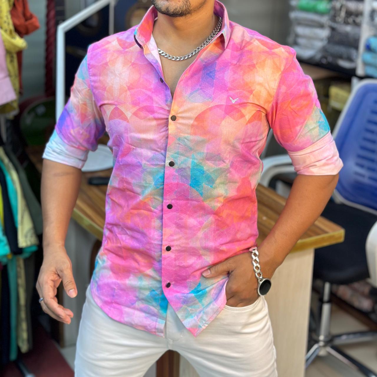 Multi Coloured Printed shirt